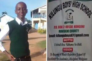 Mysterious Death of 15-Year-Old Immanuel Kirimi's at Kilungu Boys High School.