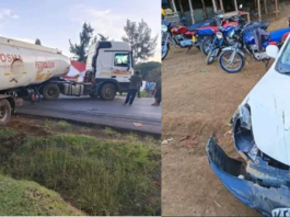 Busia Senator Okiya Omtatah Survives Terrifying Accident in Kisumu