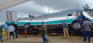 Students Injured in Moi University Bus Accident along the Naivasha-Nairobi Highway