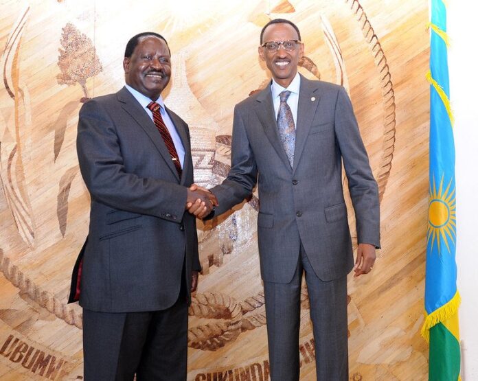 President Kagame Endorses Raila Odinga's Bid for AU Chairmanship