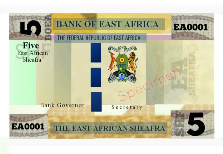 Unveiling the East African Sheafra Currency: Kenyan Reactions and Economic Implications