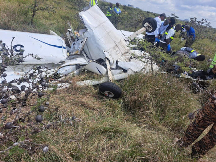 Two Planes Collide at Nairobi National Park, Two Dead, 44 Escape Unhurt