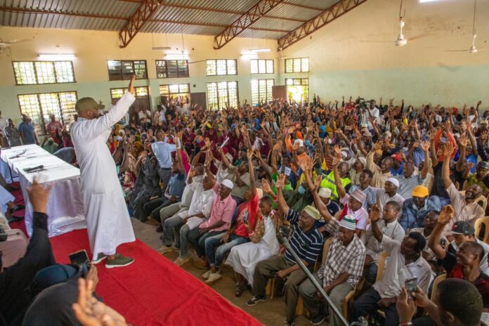 Joho Firm on Presidential Bid: